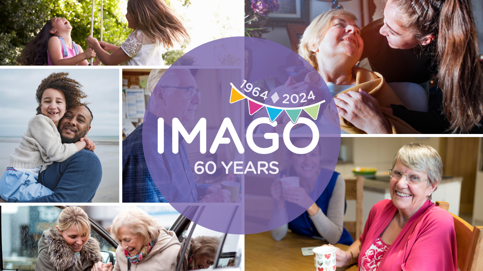 Imago celebrating 60 years logo