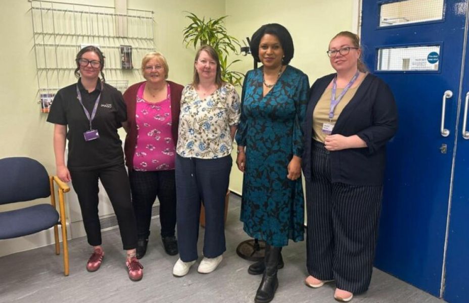 Janet Daby MP visiting Imago's Carers Support Group in Lewisham