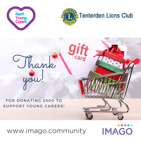 Tenterden Lions Club support Young Carers